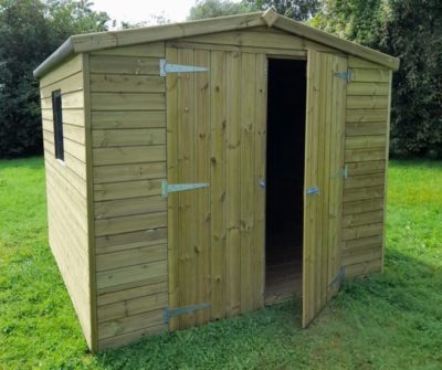 Apex Shed Double Door